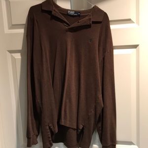 Light Ralph Lauren pull over sweater XL